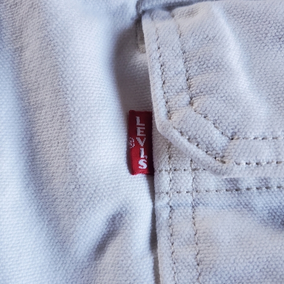 Levi's Premium Chore Utility Pants A10380001 White Men's Size 31X32 Straight - Picture 9 of 12